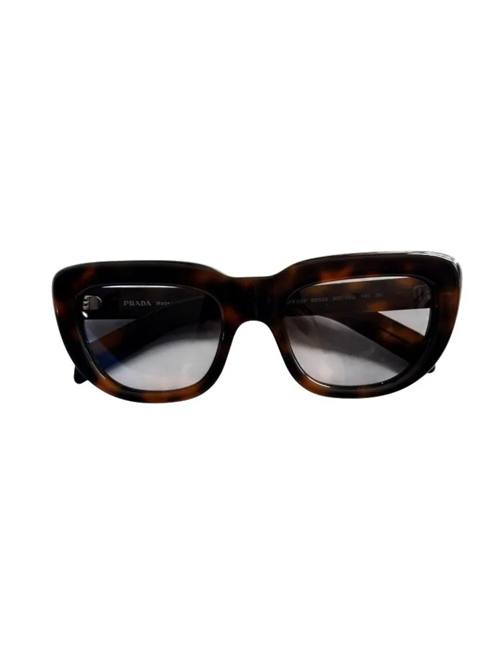 Prada Sunglasses SPR D07 in Tortoise Grey